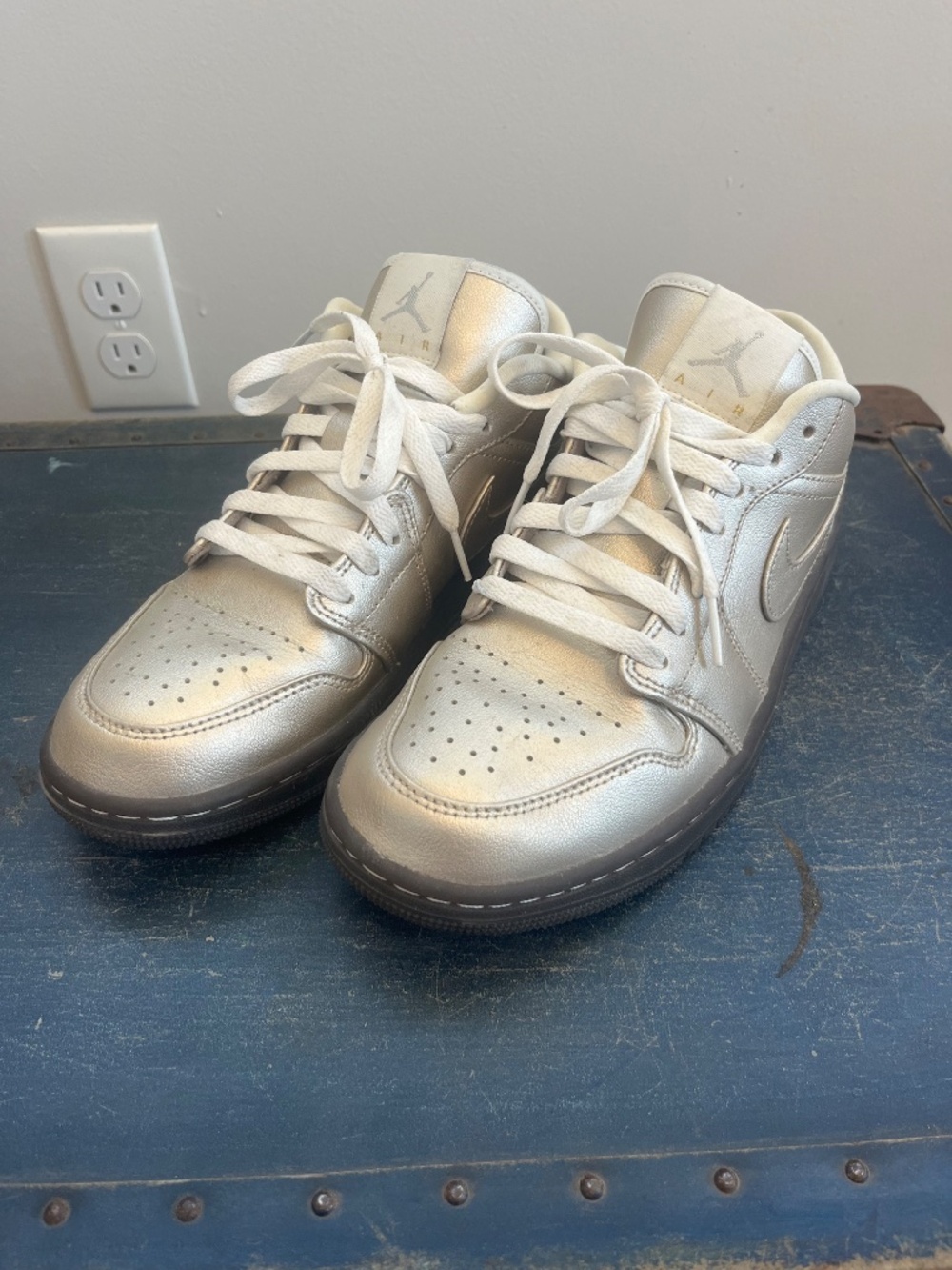 Nike Air Jordon Metallic Finish